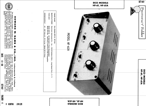 HF61A ; EICO Electronic (ID = 565024) Ampl/Mixer