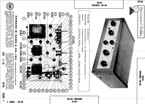 HF81 ; EICO Electronic (ID = 573168) Ampl/Mixer