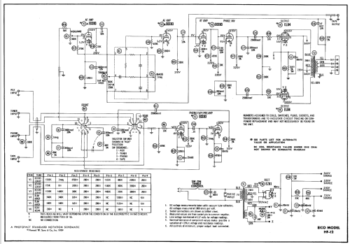 HF-12 ; EICO Electronic (ID = 649418) Ampl/Mixer