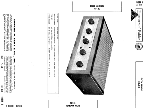 HF-32 ; EICO Electronic (ID = 647325) Verst/Mix