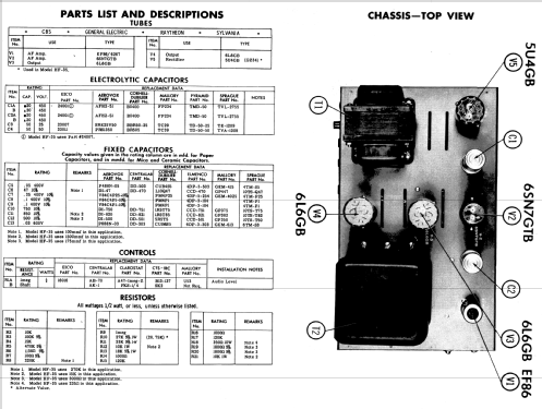 HiFi Power Amplifier HF-22; EICO Electronic (ID = 590026) Verst/Mix