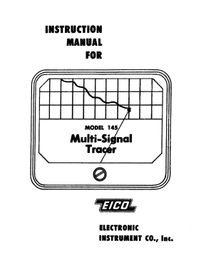 Multi-Signal Tracer 145; EICO Electronic (ID = 2941686) Equipment