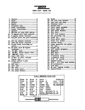 Multi-Signal Tracer 145; EICO Electronic (ID = 2941730) Ausrüstung