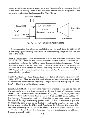 Signal Generator 324; EICO Electronic (ID = 2948203) Equipment