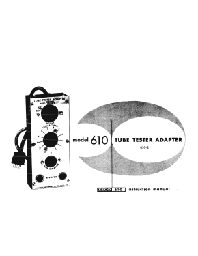 Socket Adapter 610 A; EICO Electronic (ID = 2941275) Equipment