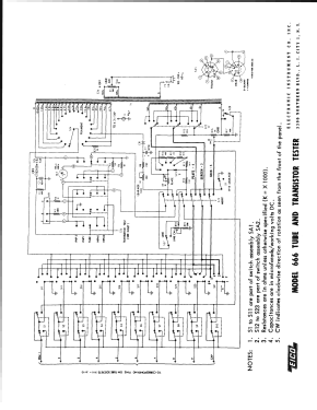 Tube & Transistor-Tester Deluxe 666; EICO Electronic (ID = 2935810) Equipment