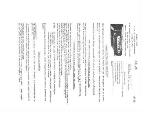 Diamond Dot PD-C1C; Astor brand, Radio (ID = 2350132) Autoradio