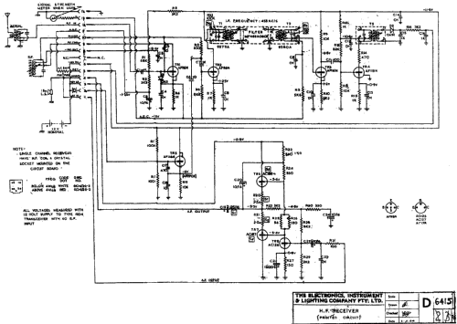 6104 Mk2; EILCO Electronic, (ID = 1913977) Commercial TRX