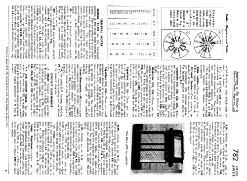 AW119; Ekco, E.K.Cole Ltd.; (ID = 2289956) Radio