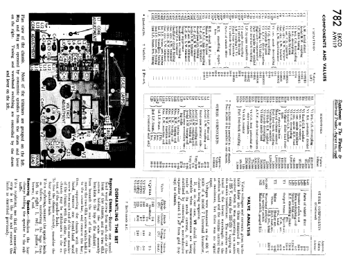 AW119; Ekco, E.K.Cole Ltd.; (ID = 229438) Radio