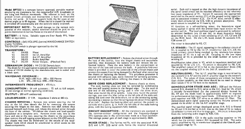 Transistor Portable BPT333 ; Ekco, E.K.Cole Ltd.; (ID = 560958) Radio