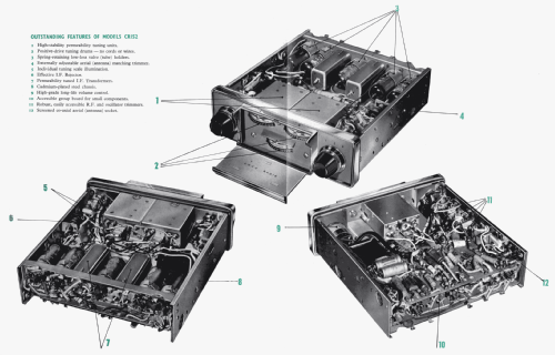 CR152; Ekco, E.K.Cole Ltd.; (ID = 2502107) Car Radio