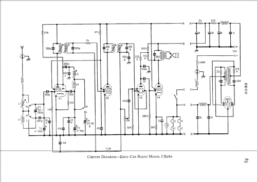 CR280; Ekco, E.K.Cole Ltd.; (ID = 562738) Autoradio