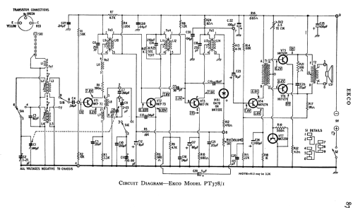 PT378/1; Ekco, E.K.Cole Ltd.; (ID = 774516) Radio