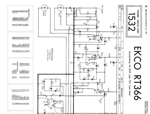RT366; Ekco, E.K.Cole Ltd.; (ID = 1327252) Sonido-V