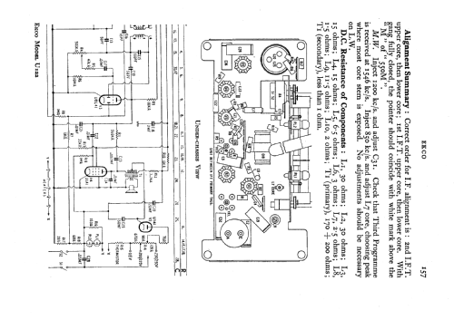 U159; Ekco, E.K.Cole Ltd.; (ID = 530651) Radio