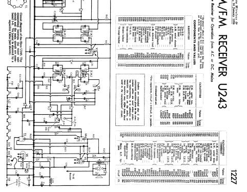 U243; Ekco, E.K.Cole Ltd.; (ID = 2284938) Radio