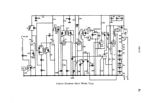 U354; Ekco, E.K.Cole Ltd.; (ID = 594098) Radio