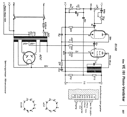 Phono-Verstärker VE 101; Elac Electroacustic (ID = 1696348) Ampl/Mixer