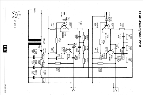 PV11; Elac Electroacustic (ID = 699438) Ampl/Mixer