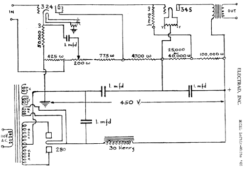 Loftin-White 45; Electrad Inc.; New (ID = 155862) Ampl/Mixer