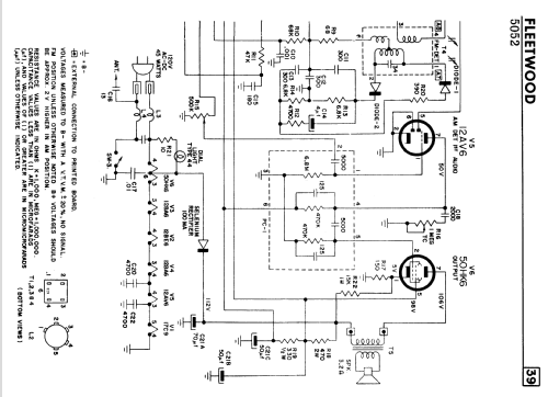 Fleetwood 5052 ; Electrical Products (ID = 2388832) Radio