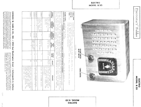 B20 ; Electro Appliances (ID = 633982) Radio