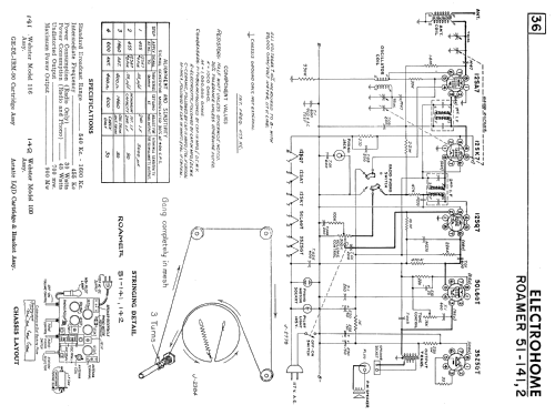 Roamer 51-142 ; Electrohome Dominion (ID = 2331653) Radio