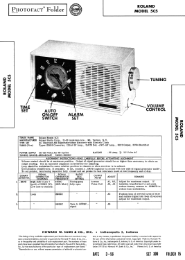 Roland 5C5; Electrohome Dominion (ID = 2764883) Radio