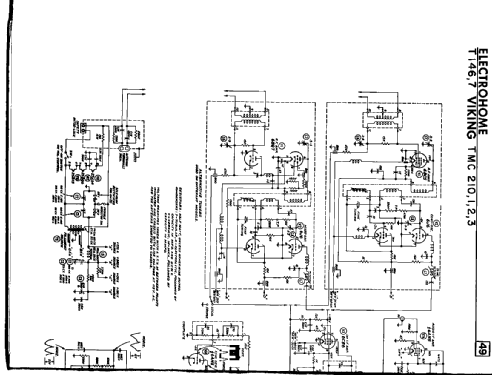 T-147 VIKING TMC 210,1,2,3; Electrohome Dominion (ID = 2603320) Television