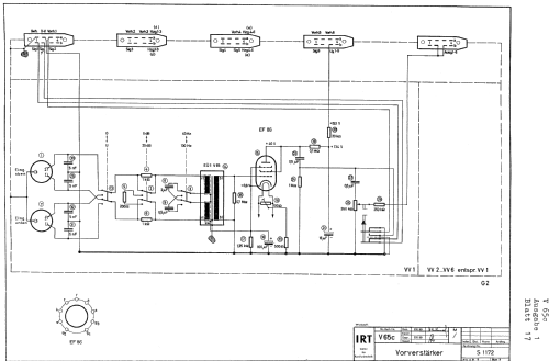 Übertragungsverstärker V65c; Elektro-Apparatebau (ID = 436974) Ampl/Mixer