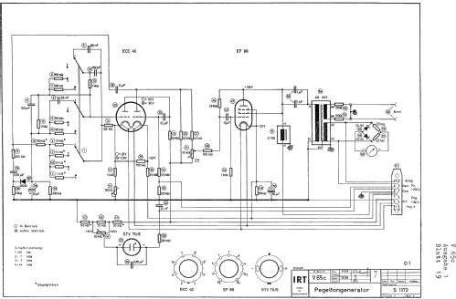 Übertragungsverstärker V65c; Elektro-Apparatebau (ID = 436976) Ampl/Mixer
