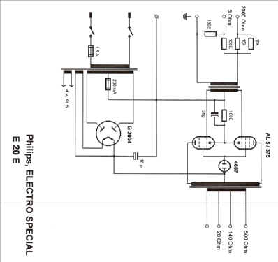 E20E; Philips Electro (ID = 502738) Ampl/Mixer