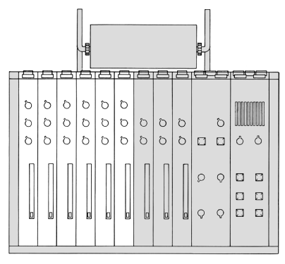 Kleinstudiogerät KSG625 Modul VV625.11 ; Elektro-Akustik (ID = 1981666) Ampl/Mixer