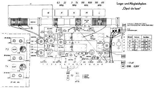 Opal de Luxe 6503 ; Elektroakustik (ID = 2125406) Radio