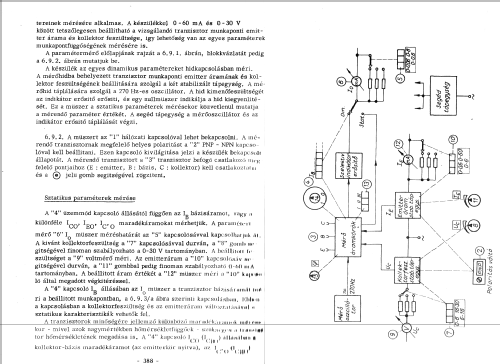 Tranzisztor Paramétermérő TP-457; Elektromechanikai (ID = 2100996) Equipment