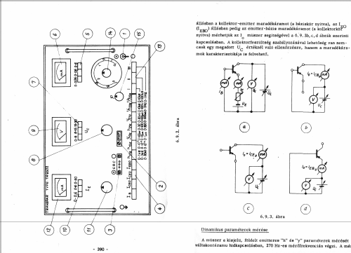 Tranzisztor Paramétermérő TP-457; Elektromechanikai (ID = 2100997) Equipment