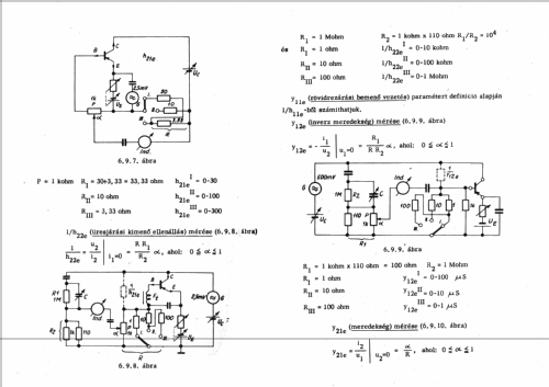 Tranzisztor Paramétermérő TP-457; Elektromechanikai (ID = 2100998) Equipment
