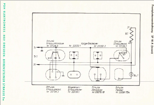 Schutzleiterprüfgerät SP 10A; Elektromess Dresden; (ID = 2409203) Ausrüstung