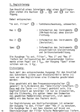 Gleichlauf-Messgerät EMT 422; Elektromesstechnik (ID = 2921687) Equipment