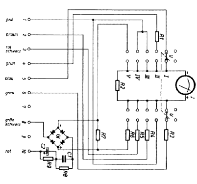 Prüfvoltmeter PV62; Elektromesstechnik (ID = 1879735) Militare