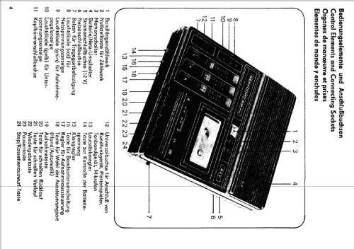 Geracord GC-6020 Portable; Elektronik Gera, VEB (ID = 129884) Ton-Bild