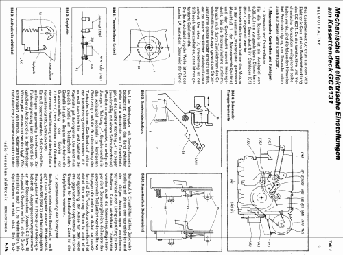 Geracord GC6131; Elektronik Gera, VEB (ID = 2576731) Ton-Bild