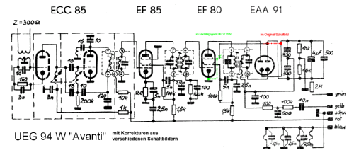 Avanti UEG94W; Elektronik Stadtroda (ID = 1204091) Adapter