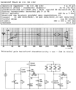 RS638; Elektronika Praha; (ID = 2810669) Speaker-P