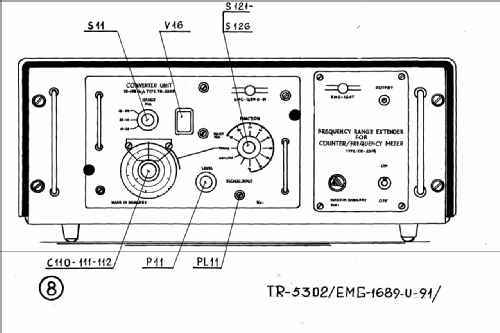 Converter Unit for Extender 1689-U-91/ TR-5302; EMG, Orion-EMG, (ID = 1889704) Equipment