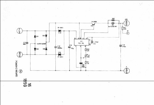 Programmable Twin DC Power Supply 1859 / TR-9170; EMG, Orion-EMG, (ID = 1948410) Power-S