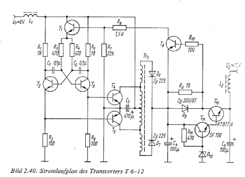 Transverter T6-12; Elektrotechnik (ID = 821019) Strom-V