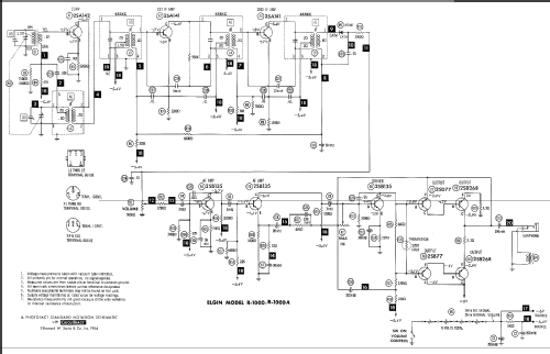 Ten Transistor R-1000-A; Elgin Radio Division (ID = 592616) Radio