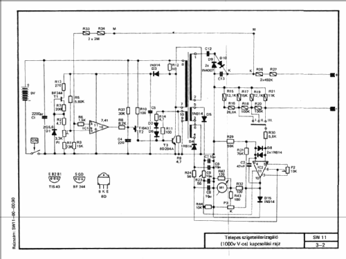 Isolation Meter TR-2214 / SW11; Elkisz Elkis Ipari (ID = 2012334) Ausrüstung